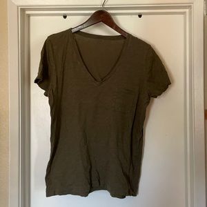 Madewell whisper pocket v-neck tee